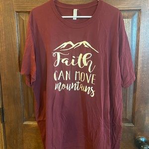 Faith Can Move Mountains Tee
